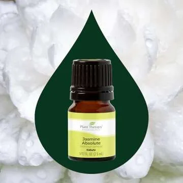 Plant Therapy Jasmine Absolute Essential Oil 100% Pure 2.5 mL