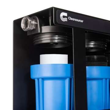 Clearsource Ultra Mini RV Water Filter System with VirusGuard - Ultra Protection Against Viruses, Bacteria & Cysts