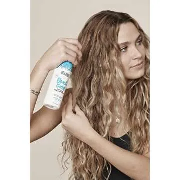 Not Your Mother's Beach Babe Sea Salt Spray - For Tousled Hair Texture with Matte Finish (8 fl oz, 3-Pack)