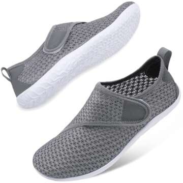 JIASUQI Water Shoes for Men and Women - Stylish Comfort