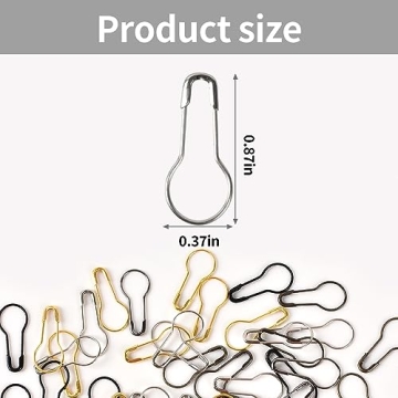 Hanycon 1000 Metal Gourd Pins for Crafting and DIY Accessories