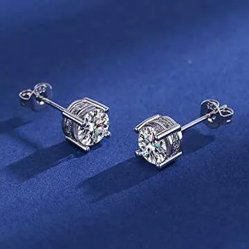 Elegant Synthetic Diamond Earrings for All Occasions