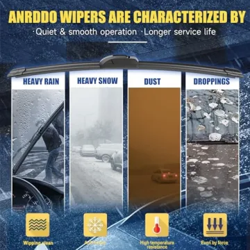 3 Wipers Replacement for Honda CRV 2017-2022, Windshield Wiper Blades