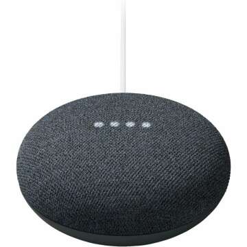 Google Nest Mini 2nd Gen Smart Speaker - Charcoal