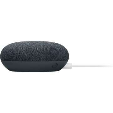 Google Nest Mini 2nd Gen Smart Speaker - Charcoal