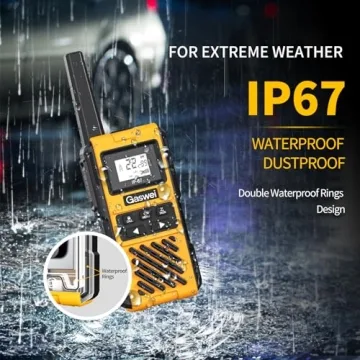 Gaswei G1 Pro Walkie Talkies - Waterproof & Long Range