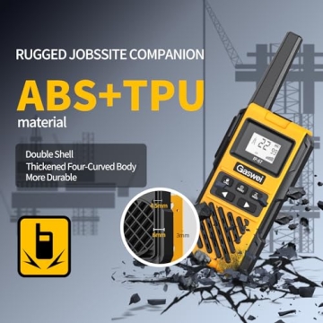 Gaswei G1 Pro Walkie Talkies - Waterproof & Long Range