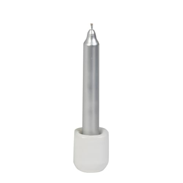Biedermann Silver Chime Candles for Elegant Celebrations