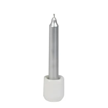 Biedermann Silver Chime Candles for Elegant Celebrations