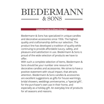 Biedermann Silver Chime Candles for Elegant Celebrations
