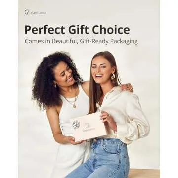 Vantamo Shoulder Bag for Women - Faux Leather Crossbody Bag with Anti Theft RFID Protection & Adjustable Strap - Shoulder Bag with Silver Zippers & Anti Pickpocket Clip - Crossbody Purse