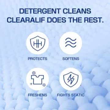 CLEARALIF Eco-Friendly Laundry Softener Sheets for Freshness