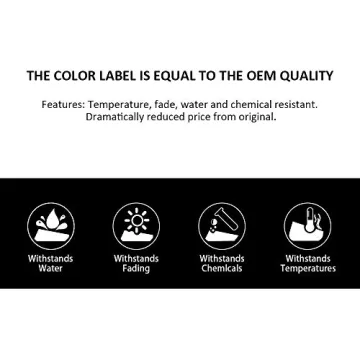 Oozmas TZe-151 Tape Replacement for Brother Label Makers 1 Inch
