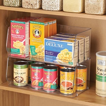 Modern Stackable Storage Bins for Kitchen & Pantry Organization