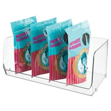 Modern Stackable Storage Bins for Kitchen & Pantry Organization