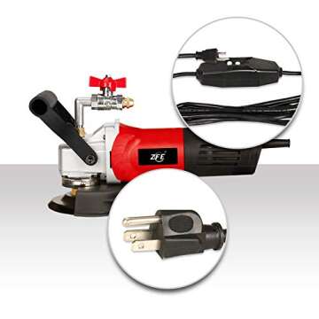 ZFE 800W Variable Speed Wet Polisher for Stone and Concrete