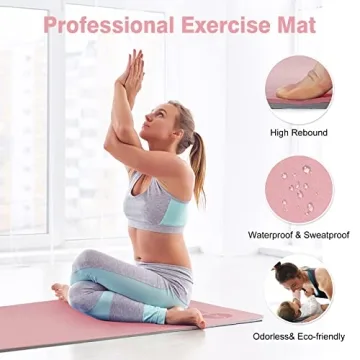 Eco-Friendly TPE Yoga Mat for All Workout Styles