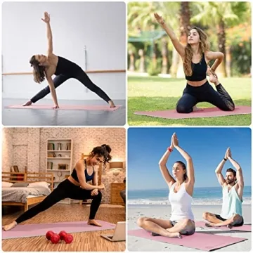 Eco-Friendly TPE Yoga Mat for All Workout Styles