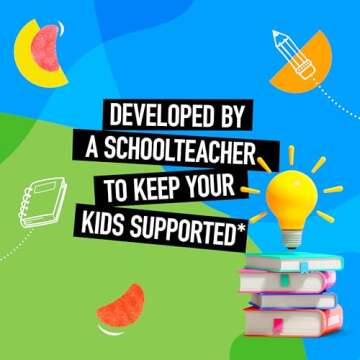 Airborne KIDS 500mg Vitamin C Gummies, Kids Immune Support Zinc Gummies With Powerful Antioxidants Vit C & E - 63 , Assorted Fruit Flavor