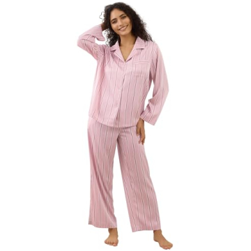Elevate Comfort with YiNi LuLu Women's Silk Satin Pajamas Set