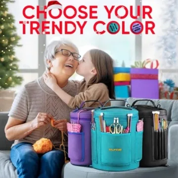 CRAFTISS Durable Yarn Storage Bag for Crochet