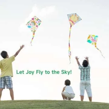 B bangcool DIY Kids Kite Kites Making Painting White Paper Blank Kites with Swivel Line for Boys & Girls Outdoor Park Beach Grassland Activities（30PCS）