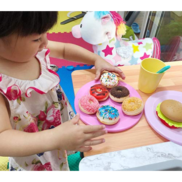 GiftExpress 6 pcs Realistic Artificial Toy Donuts for Fun and Play