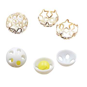 QBLEEV Bird Basketball Toy, Bird Chew Ball Foraging Toys, Parrot Activity Toys, Bird Training Gym To...