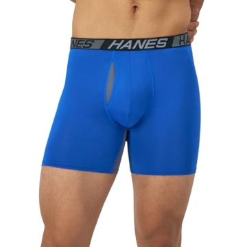 Hanes X-Temp Boxer Briefs for Men – Comfort & Quality