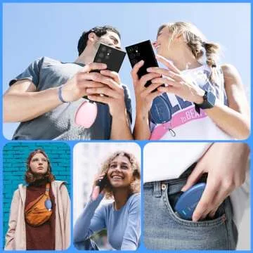 Ultra-Compact HUAENG USB C Keychain Portable Charger 2-Pack