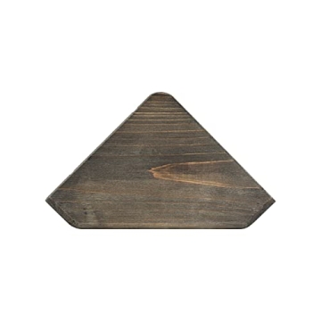 Freezing Point Rustic Wood Corner Shelf Set for Home Decor