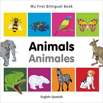 My First Bilingual Book–Animals (English–Spanish) – Bright, Engaging Learning