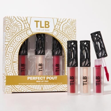 The Lip Bar - Perfect Pout Mini Lip Trio Gift Set (3 Products) - Nonstop Liquid Matte Lipstick & Non...