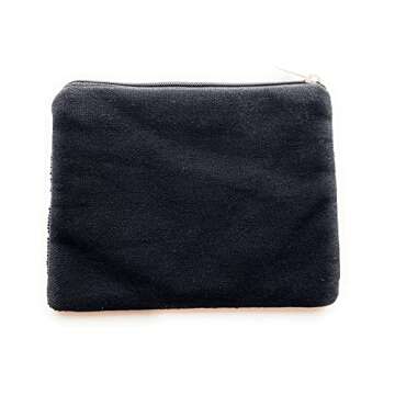 Generic Cash Money Coin Purse, Multicolor, Women's, Zipper Closure, Canvas & Bead Material, 4.5" X 5.5", Fashion-Conscious Adults