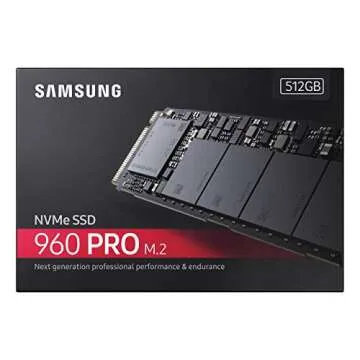 Samsung 960 PRO NVMe M.2 512GB SSD for Ultra Performance