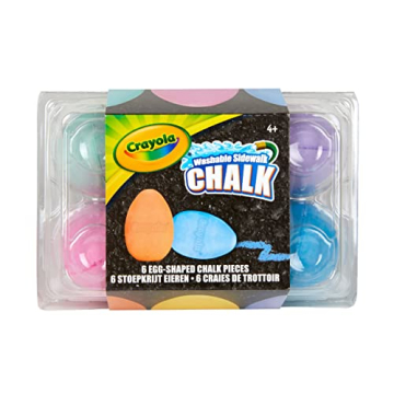 Crayola 6ct Outdoor Chalk Set - Bright and Durable Creative Fun