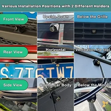 GreenYi HD Backup/Front/Side Camera - 170 Degree View