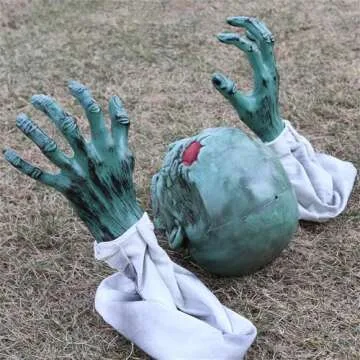 Realistic Zombie Garden Stakes for Halloween Decor