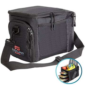 Rockland Guard Insulated Meal Management Cooler Bag - Keep Your Meals Hot or Cold On-the-Go: Perfect...