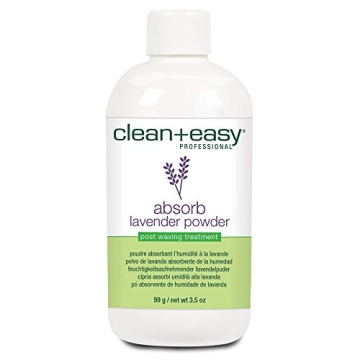 Clean + Easy Absorb Lavender Powder Pre Waxing Treatment | Moisture Absorbent Powder for Hair Remova...
