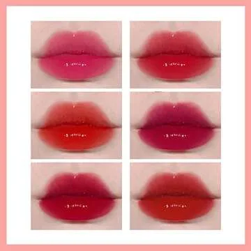 Korean Velvet Lip Stain Set for All-Day Color