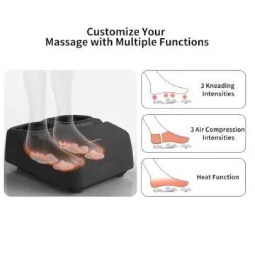 MOUNTRAX Shiatsu Foot Massager with Heat - Perfect Gift