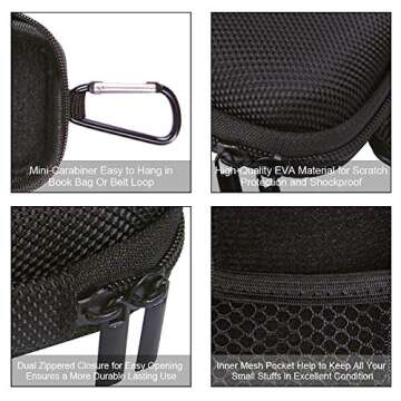 HOOTEK Shockproof MP3 Player Case for Electronic Accessories