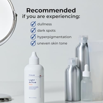 P.CALM Light Active Toner | Vegan Dark Spot Correction