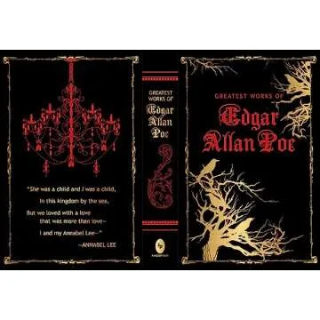 Greatest Works of Edgar Allan Poe Deluxe Edition - Hardbound Beauty