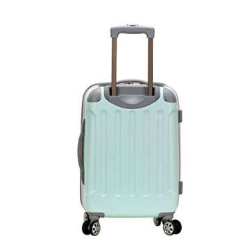 Rockland London Hardside Expandable Luggage with Spinner Wheels