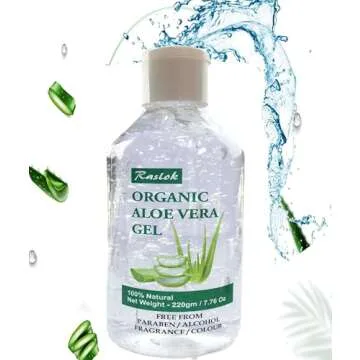Pure Natural Aloe Vera Gel for Skin and Hair Care