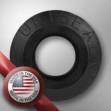 3/4" Uniseal Flexible Tank Adapter - Perfect for Attaching 3/4-inch Pipe to Curved Surfaces, Storage...