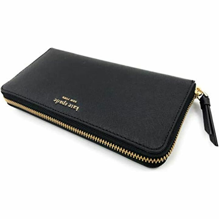 Kate Spade Women's Large Faux Leather Wallet - Black