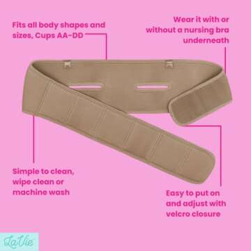 Hands-Free Pumping Bra for Moms - Pump Strap